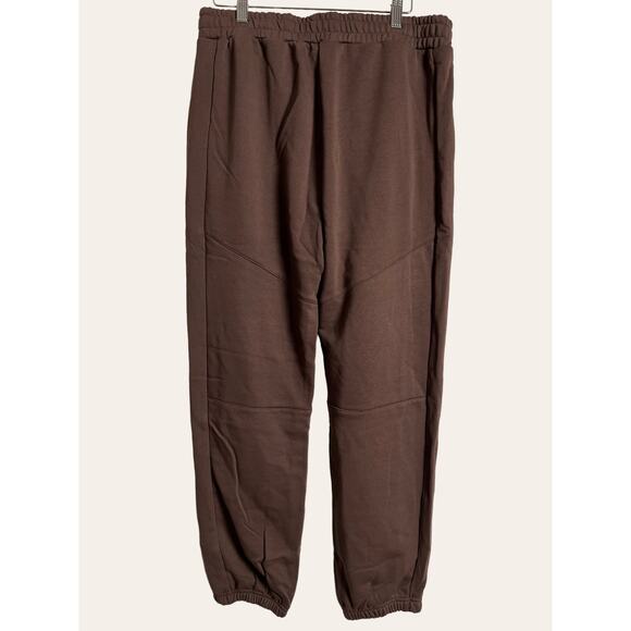 Naked Wardrobe Chocolate Brown Loungewear Casual Jogger Sweatpants Size Small - Picture 6 of 7